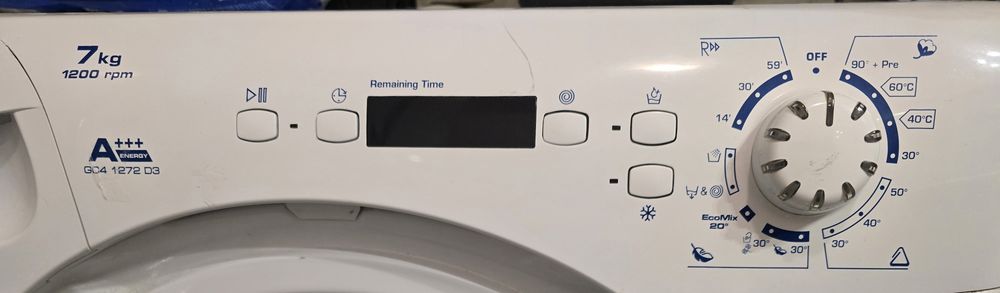 Vând mașină de spălat Candy GrandÓ Comfort GC4 1272 D3, 7 kg, 1200 rpm, clasa energetică A+++