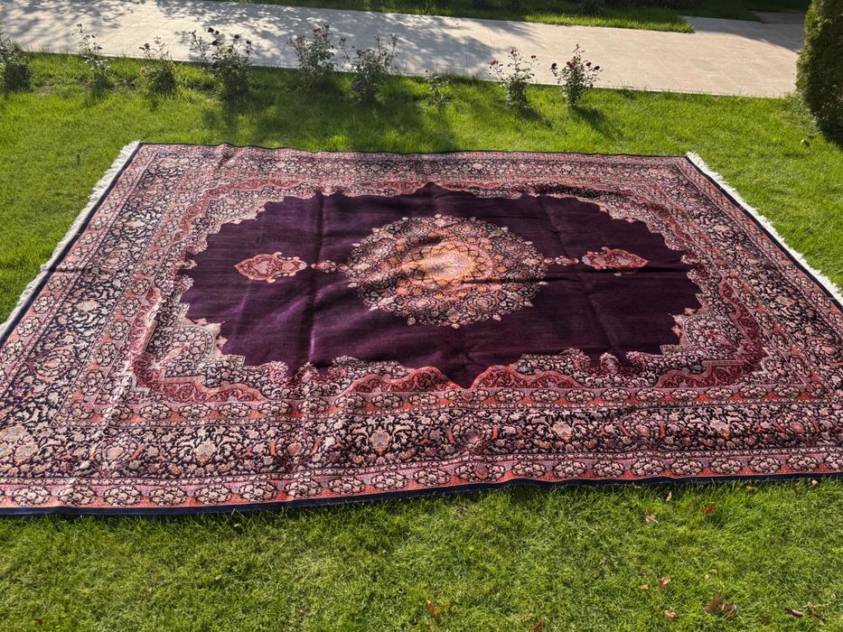 Шелковый ковер персидский 3х4