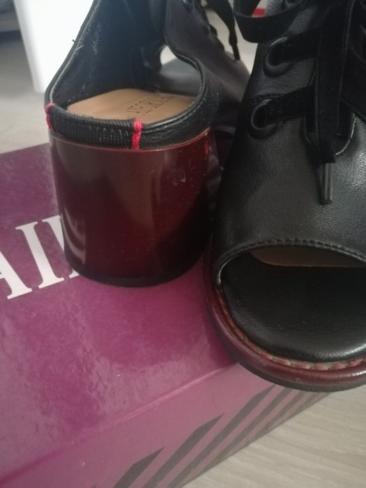 Сабо (мюли) из экокожи