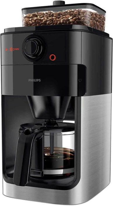 Кафемашина PHILIPS GRIND & BREW HD7767 с кафемелачка и кана