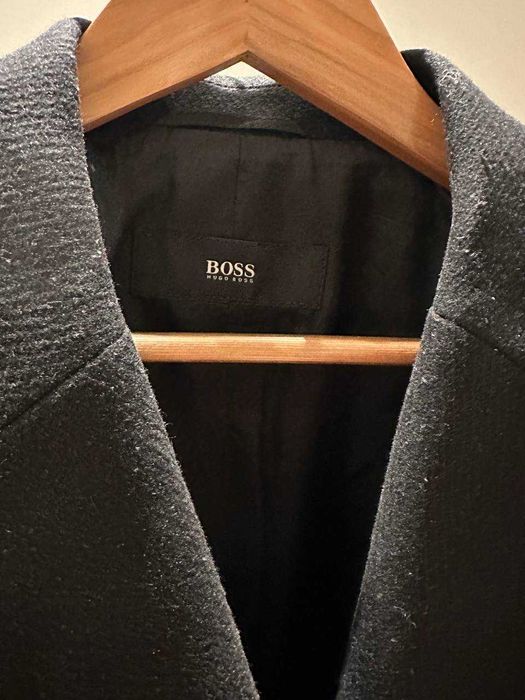 Дълги и топли мъжки зимни палта големи размери 56–60 BOSS/CARDUCCI