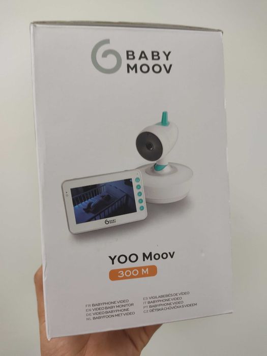 Sistem monitorizare cu camera Babymoov, 7culori, 2xUSB, 360 A°, Sigila