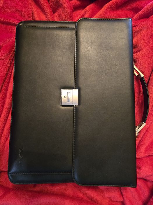 Thierry Mugler document briefcase, produs licentiat.