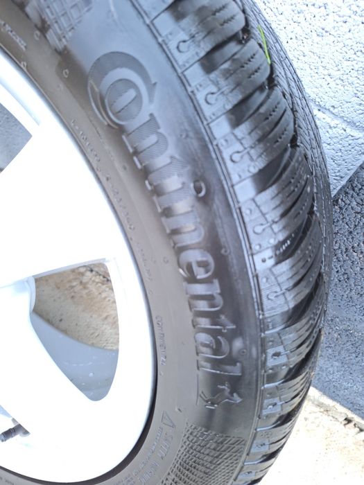 Jante 5x112 cu cauciucuri iarnă continental ca noi.205 55 16/preț 950 lei