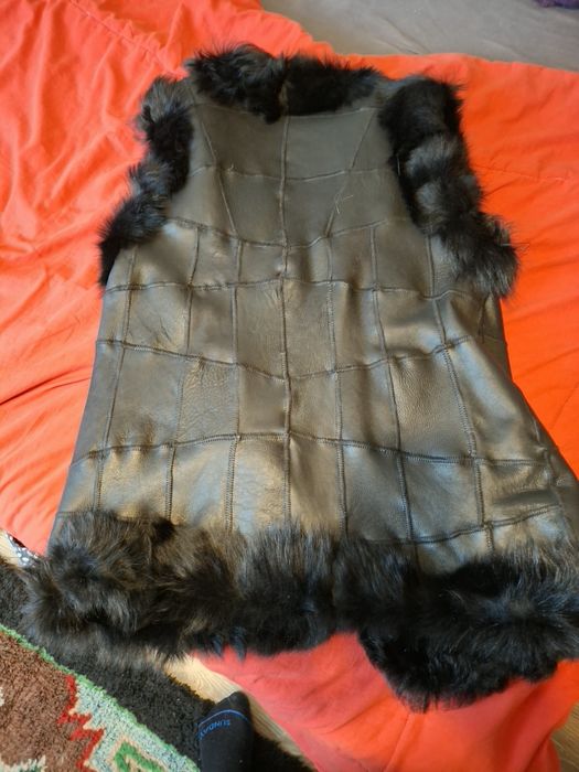 Кожен елек,l -xl размер