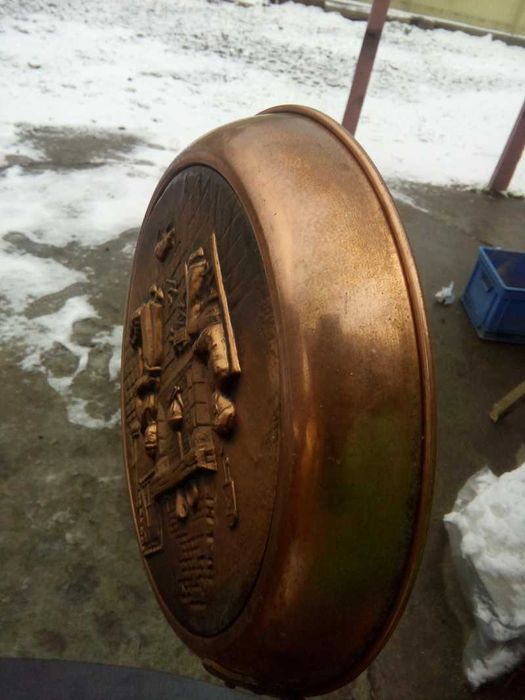 Ornament tigaie din cupru