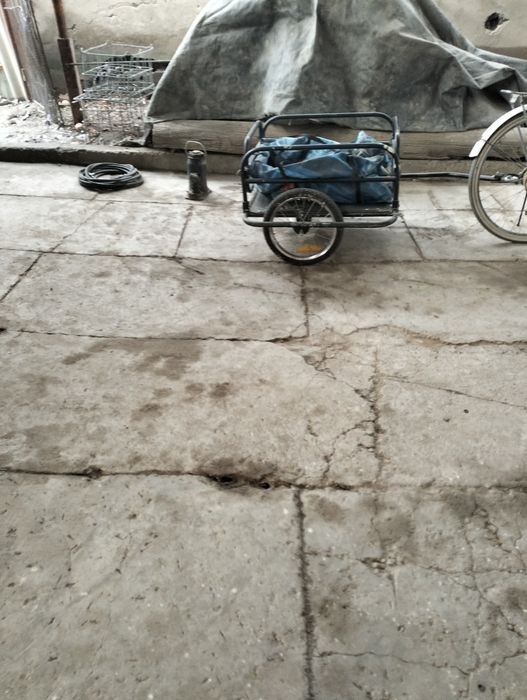 Велосипед с прицепом