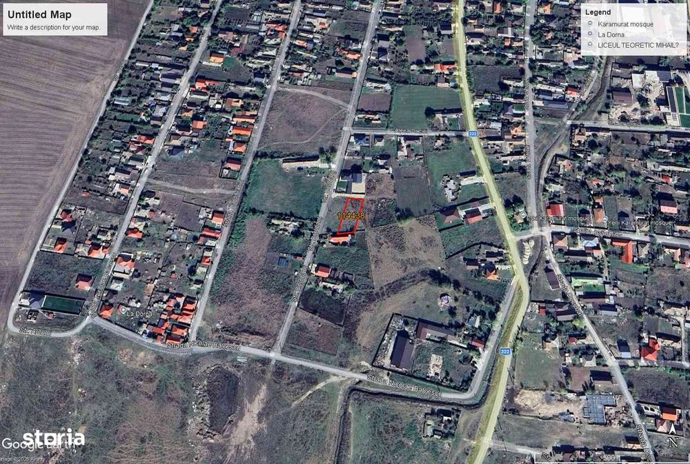 Teren de construcție, 800mp, utilități disponibile