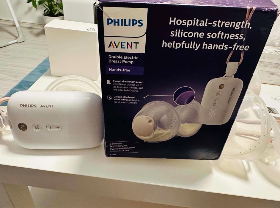 Pompa de san electrica dubla Philips Avent hands-free