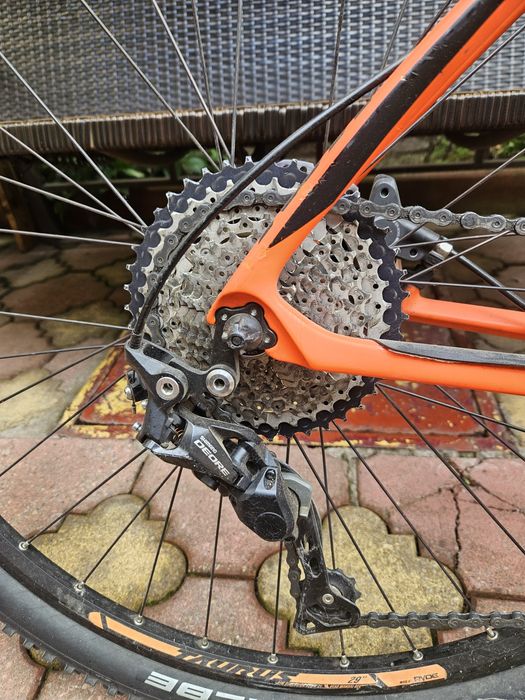 Bicicletă KTM Aera Comp 29" cadru carbon Shimano Deore Rock-Shox nu CUBE Canyon Trek Scott Specialized Giant