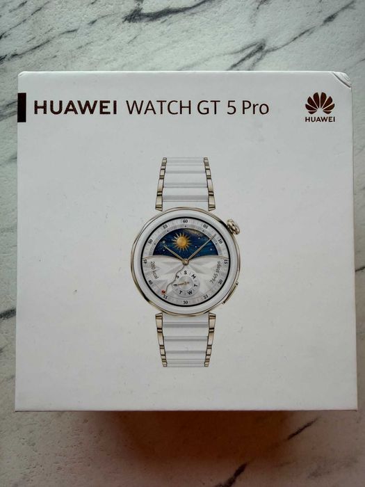 Huawei Smartwatch GT 5 Pro 42mm Ceramic GPS, Android/iOS