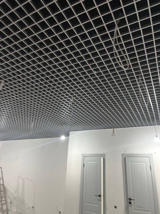 Реечный потолок грильято армстронг