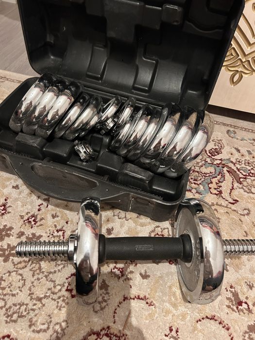 Гантел разборные