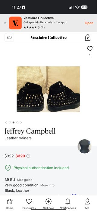 Jeffrey Campbell сникърси/ маратонки на платформа