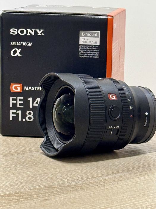 Obiectiv Sony 14mm GM - CA NOU!!!