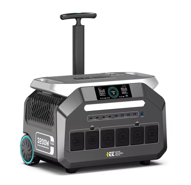 Doar saptamana asta! ! generator solar portabil 3200w varf 6400w portabil cu maner telescopic ancorporat nou