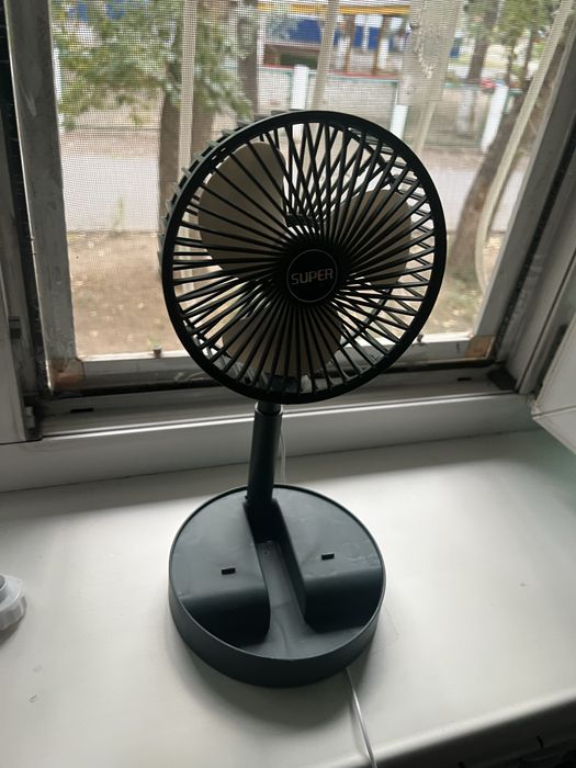 Вентилятор настольный новый
