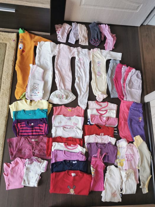 Голям лот за момиченце 3-6-9 месеца