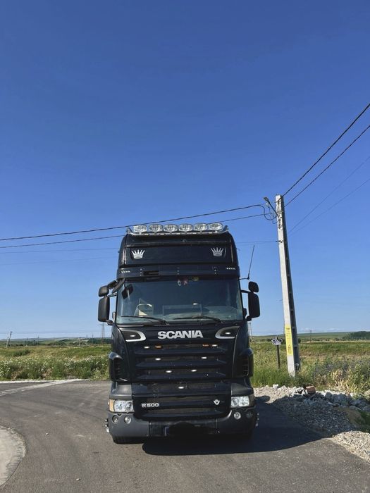 Vandansamblu Scania R500 V8 + semiremorca Kogel