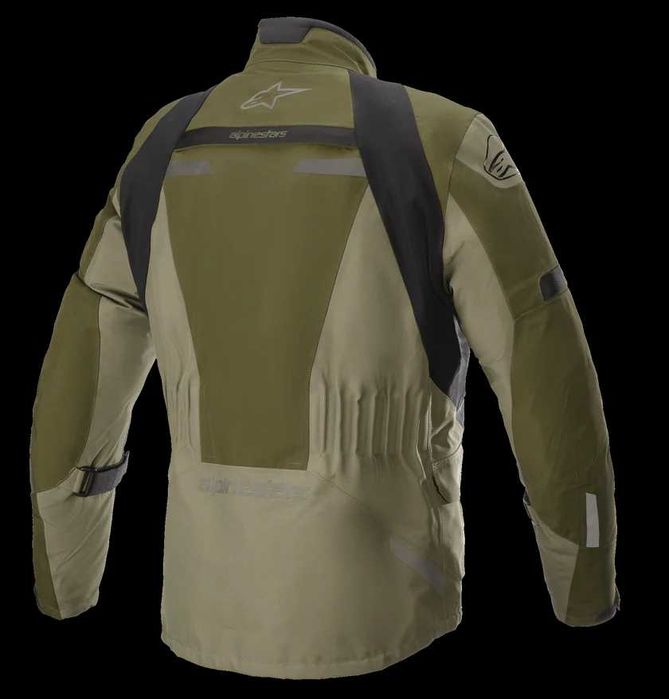 Мото яке Alpinstars Altamira gore-tex black/green туристическо мото
