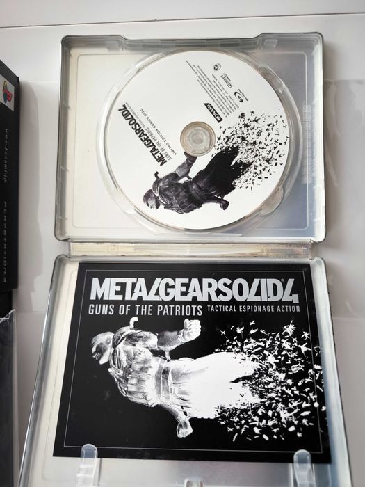 Metal Gear Solid 4: Guns Of The Patriots Japanese Special Edition Steelbook MGS PlayStation 3 Минт Mint Рядко