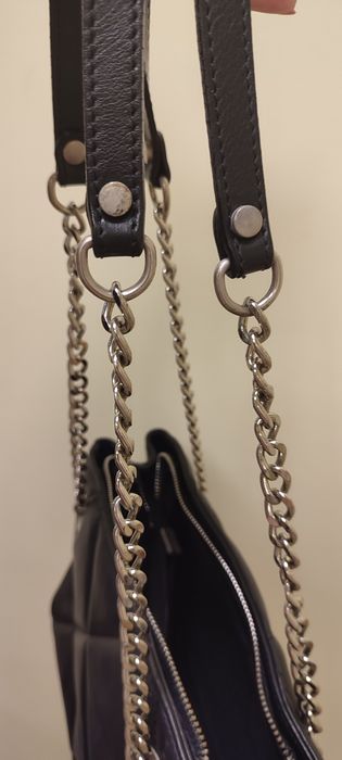 Естествена кожа чанта