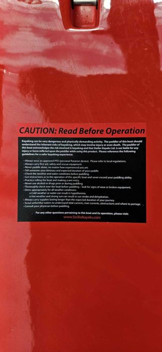 Каяк Stellar S18S X сърфиски