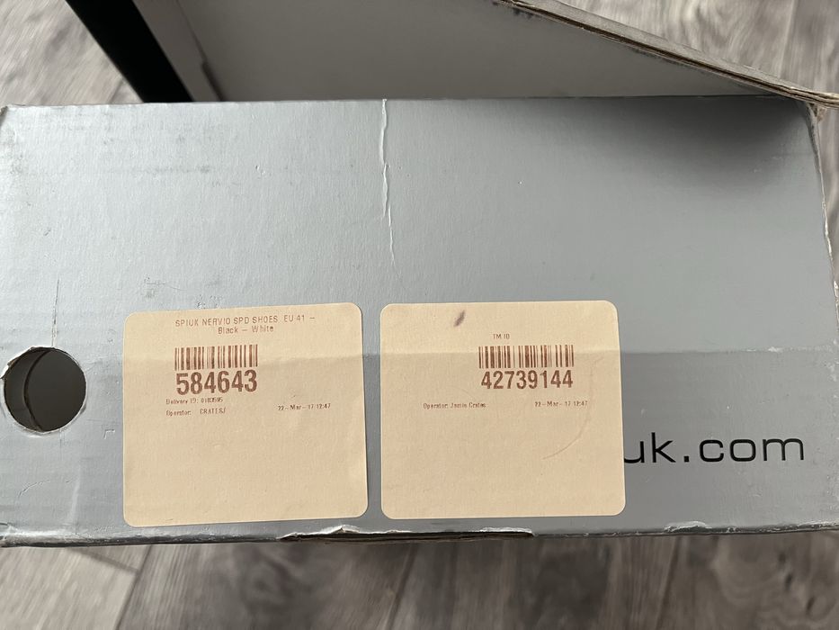 Велотуфли Spiuk Nervio SPD shoes