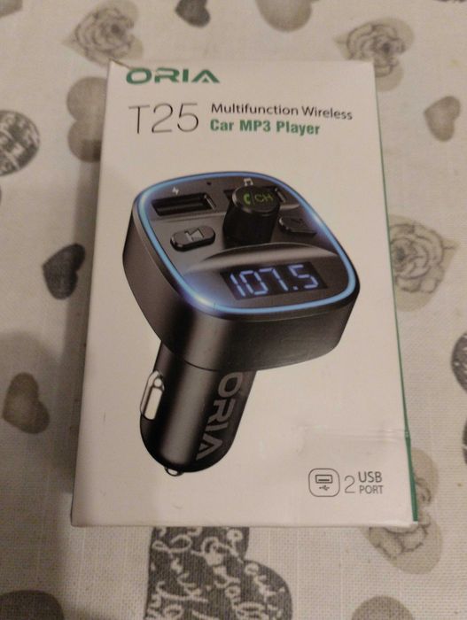 Стойка за телефон за автомобила,LED фенерче,FM Трансмитер