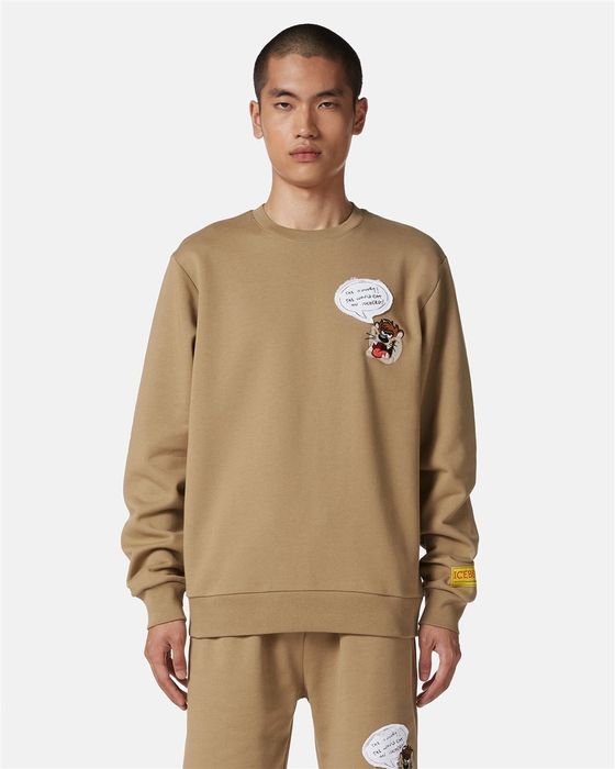 Мъжка блуза с дълъг ръкав Iceberg Sweatshirt With Looney Tunes Detail