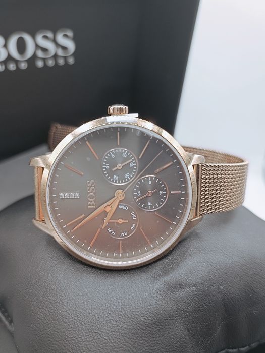 Часовник:HUGO BOSS  Grey/Rose