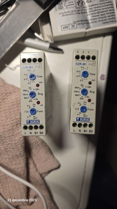 Releu electric de timp