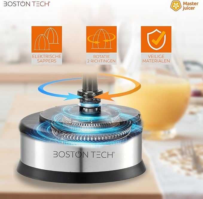 Електрическа сокоизстисквачка за цитруси Boston Tech MasterJuicer, 40W