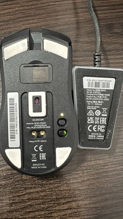 Razer Viper Ultimate 20.000 dpi + dock