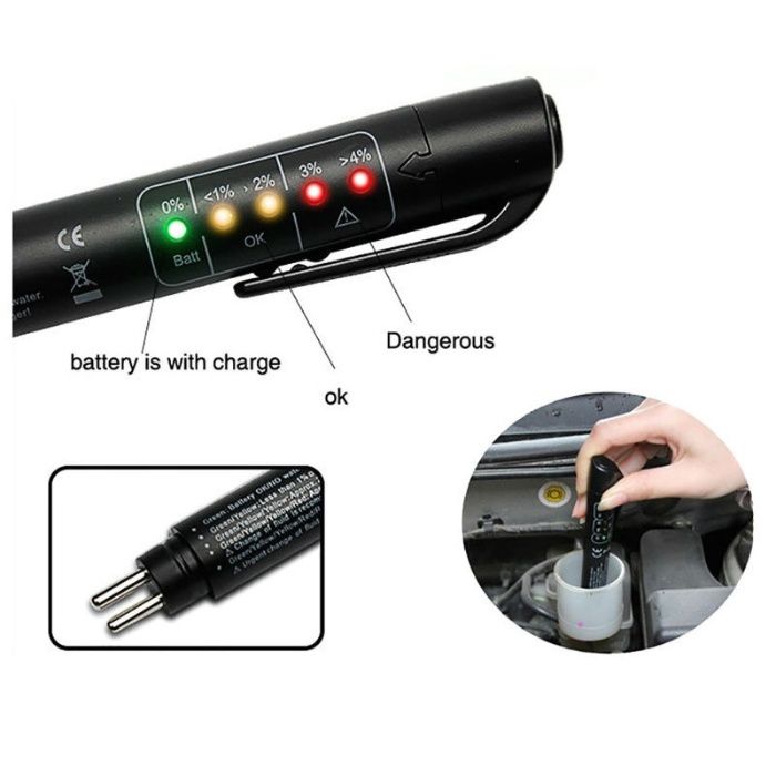 Tester pentru lichid de frana DOT3/DOT4/DOT5 Promotie !