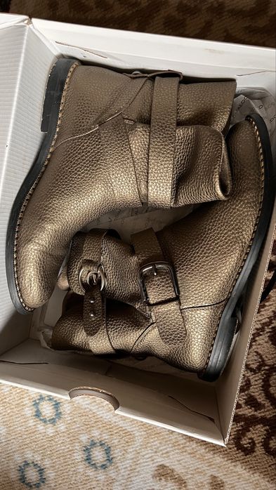 Осенние ботиночки кожа