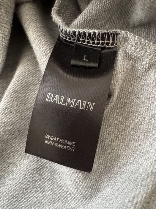 Оригинальный свитшот Balmain Paris