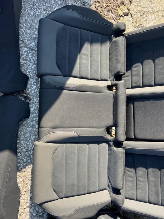 Салон от VW Golf 7 хечбег обикновен плат подгрев алкантар  ном 106