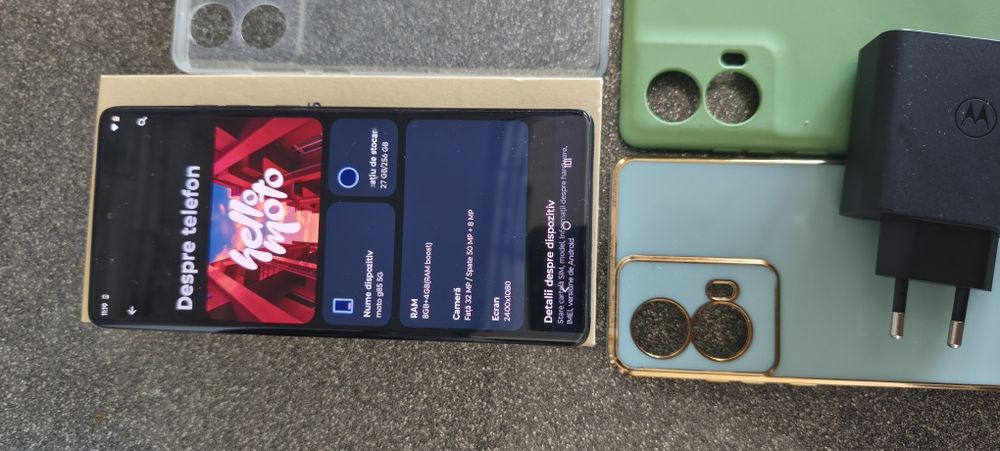 Vând telefon Motorola g 85 5g nou la cutie