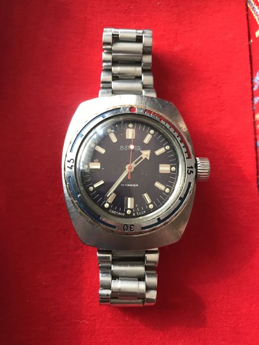 Часы Восток амфибия СССР ретро винтаж