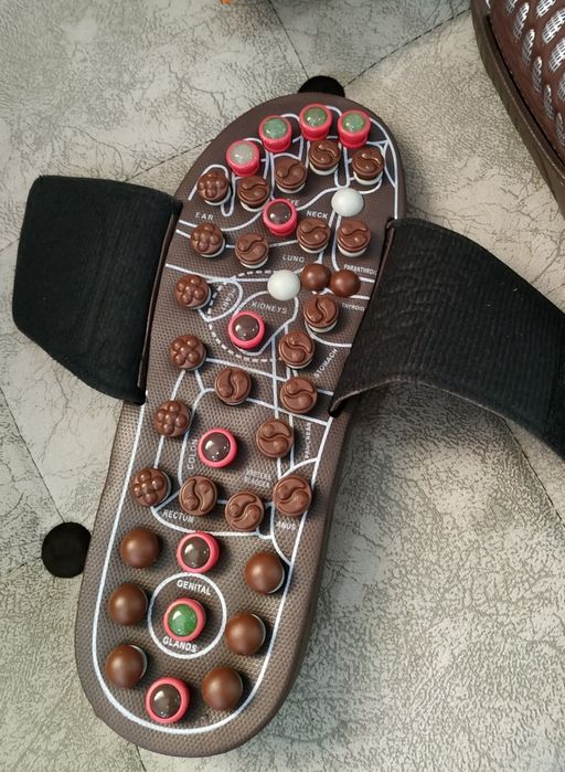 Акция при покупке Массажные тапочки 2шт 10% скидка