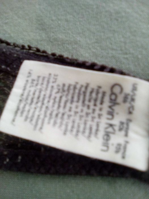 Сутиен Cаlvin  Klein,размер европейски 80В, дантела, цвят  кестен