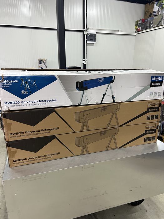 Работна маса за пендула-герунг Practix-1600/Комплект стойки тип магаре