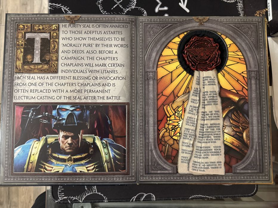 Warhammer 40000 Space Marine 1 Collectors Edition foarte rar joc retro