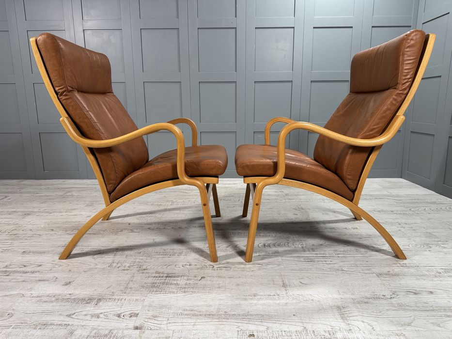 Датски кожени кресла Stouby Д1119
