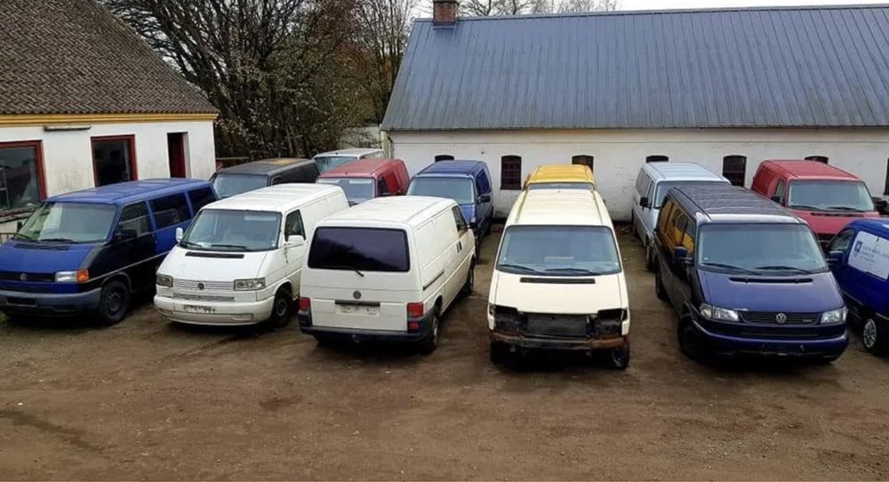 Транспортер т4 в разбор