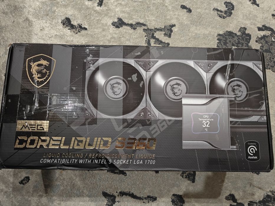 Водяное охлаждение MSI MEG CORELIQUID S360