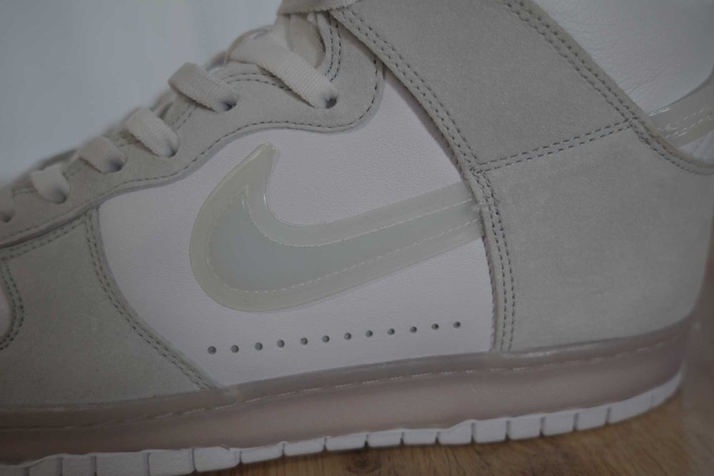 Nike Dunk High x Slam Jam "Pure Platinum" - 45 номер Оригинални!