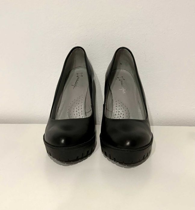 Pantofi de piele cu toc Maciejka