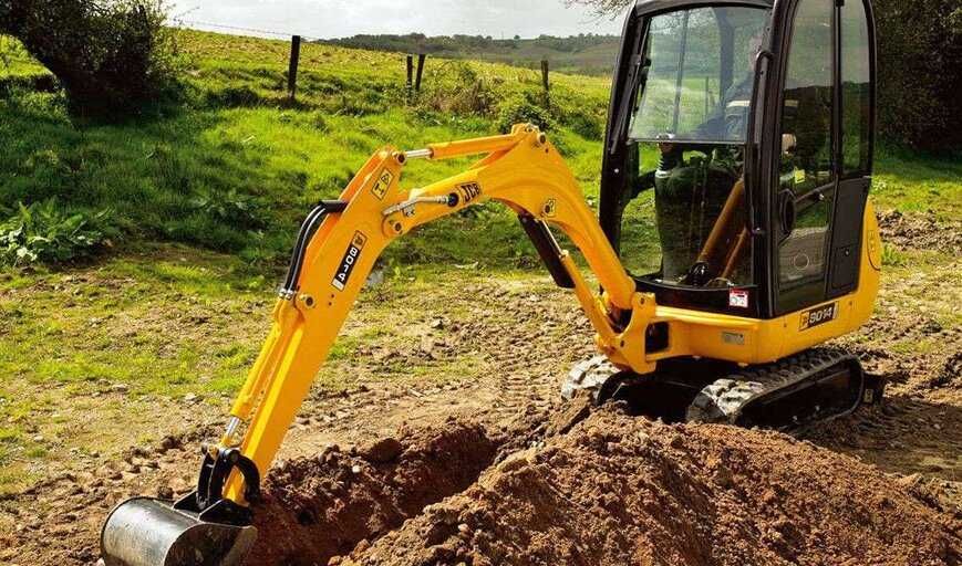 услуги мини экскаватора